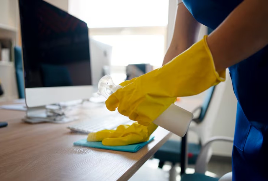 Office cleaning table